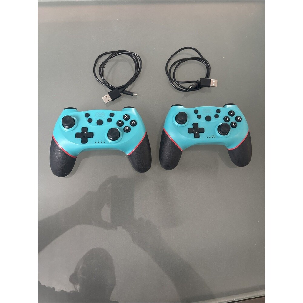 Set Of 2 Diswoe Switch Pro Controller Wireless Controller for Switch 2/Lite/Oled